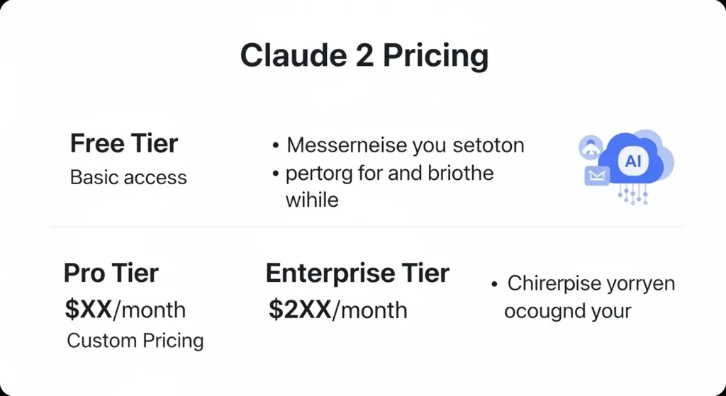 Claude 2 pricing