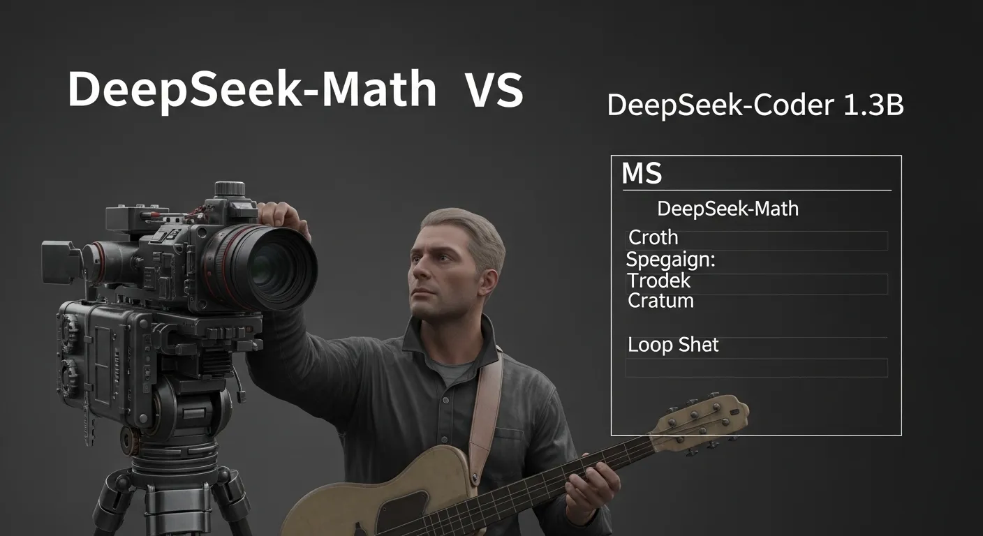 DeepSeek‑Math VS DeepSeek-Coder 1.3B