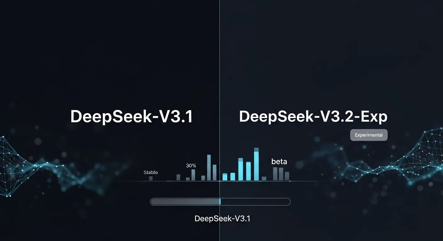 DeepSeek‑V3.1 VS DeepSeek‑V3.2‑Exp