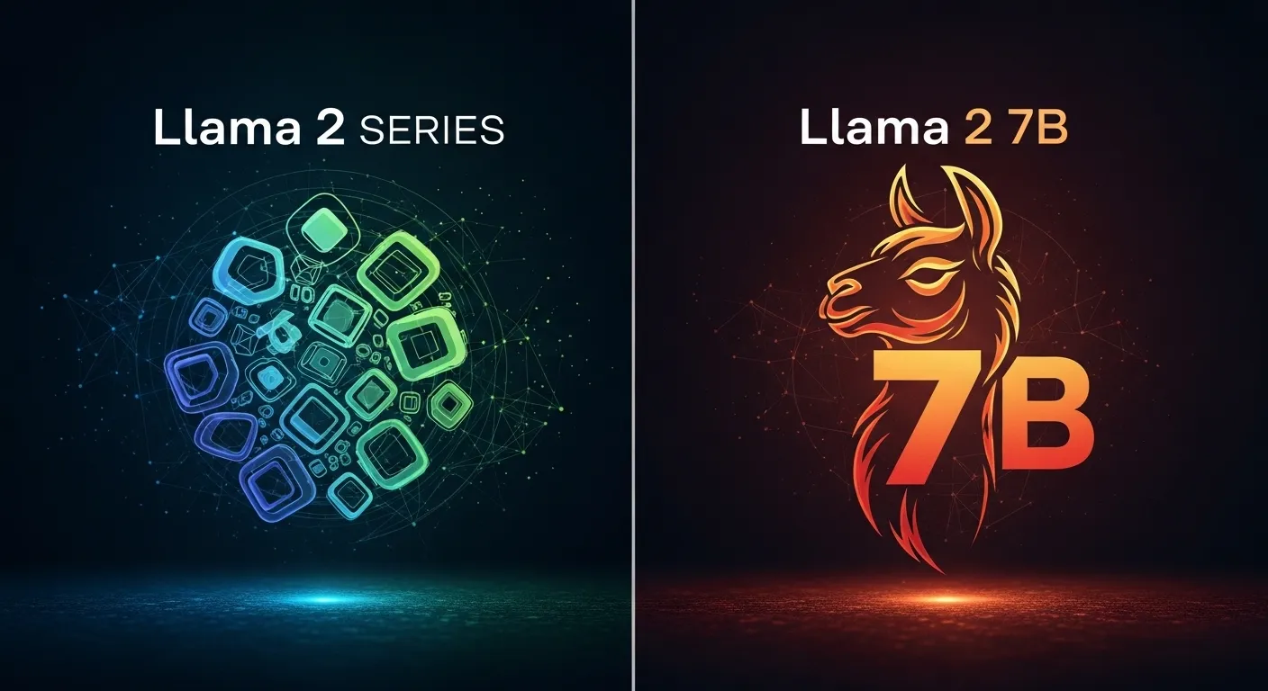 Llama 2 Series VS Llama 2 7B