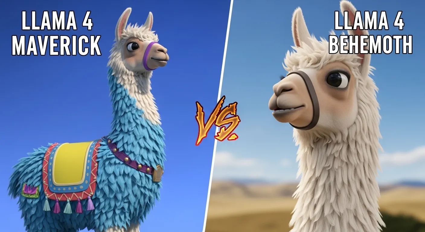 Llama 4 Maverick VS Llama 4 Behemoth