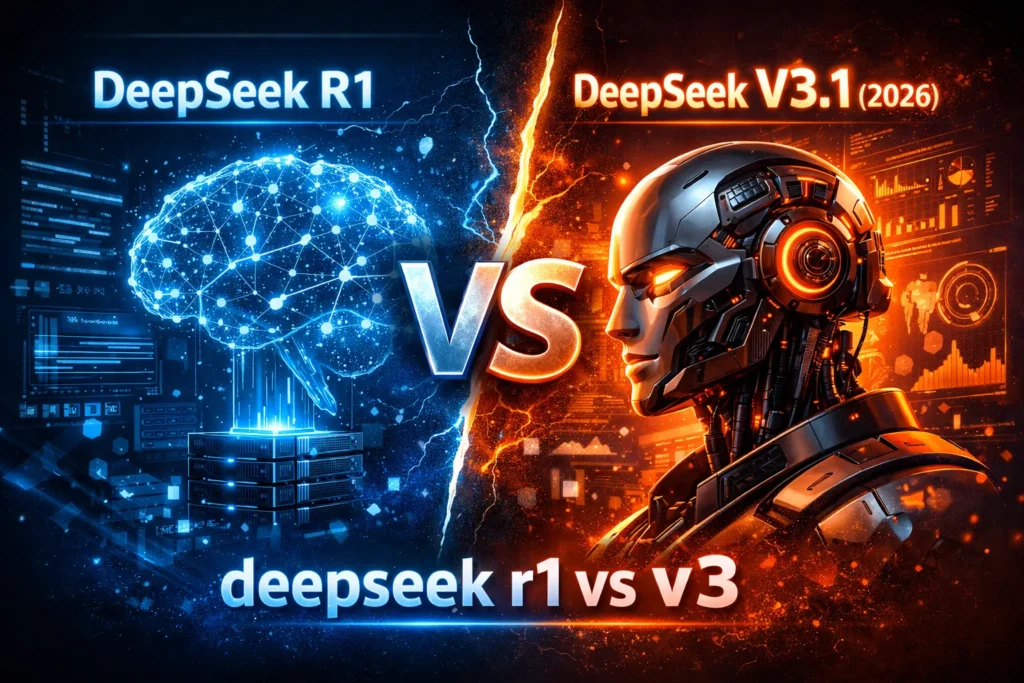deepseek r1 vs v3