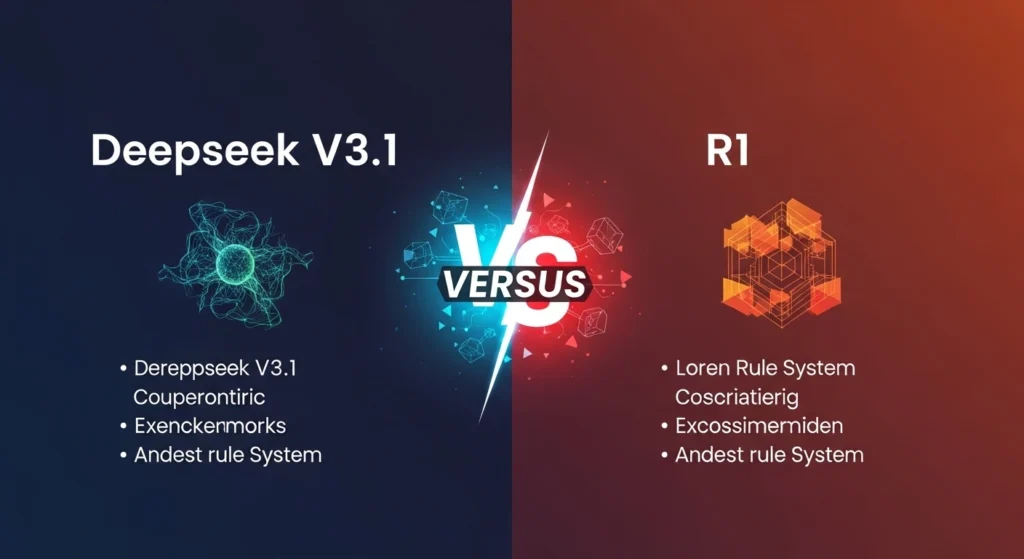 deepseek v3.1 vs r1