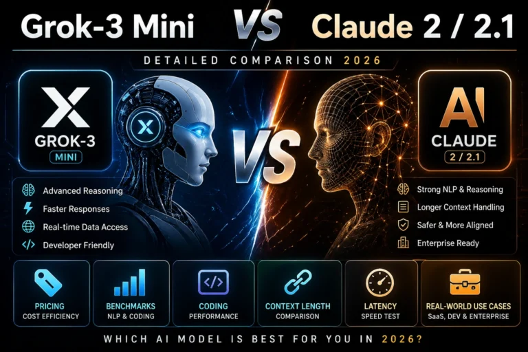 Grok-3 Mini VS Claude 2 2.1