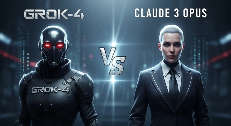 Grok-4 VS Claude 3 Opus