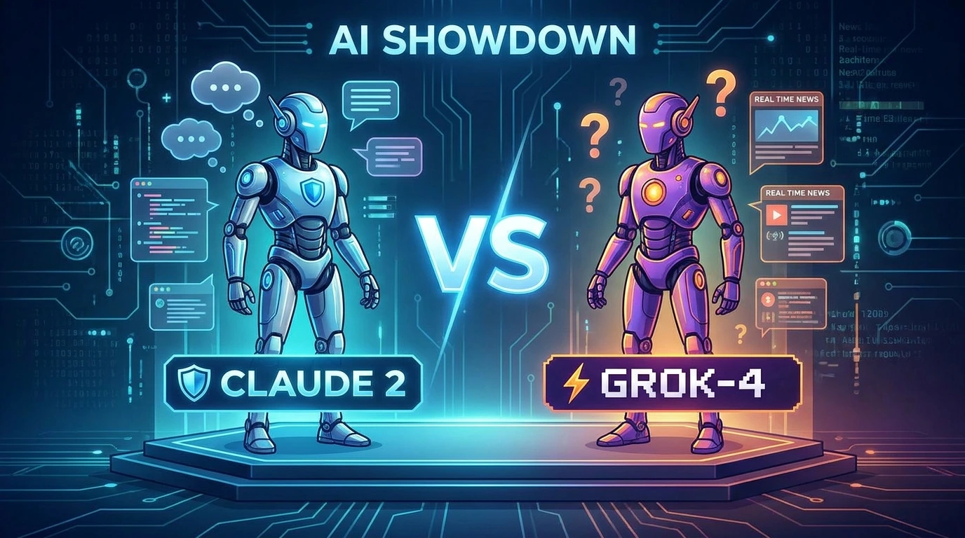 Claude 2 VS Grok-4
