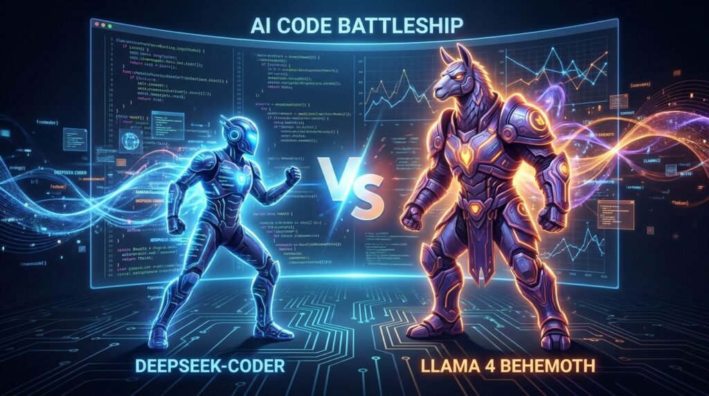  DeepSeek‑Coder VS Llama 4 Behemoth