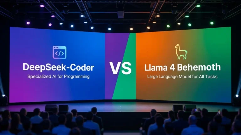 DeepSeek‑Coder VS Llama 4 Behemoth