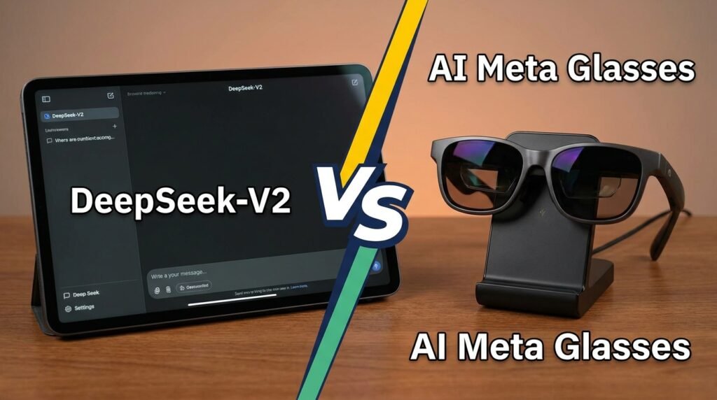 DeepSeek‑V2 VS ai meta glasses