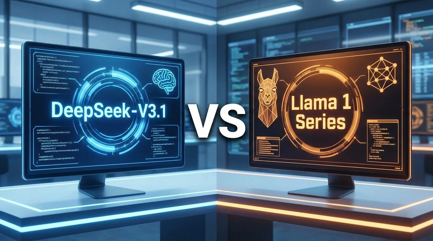 DeepSeek‑V3.1 VS Llama 1 Series