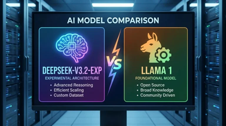 DeepSeek‑V3.2‑Exp VS Llama 1