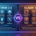 Grok-2.5 VS Claude 2 features