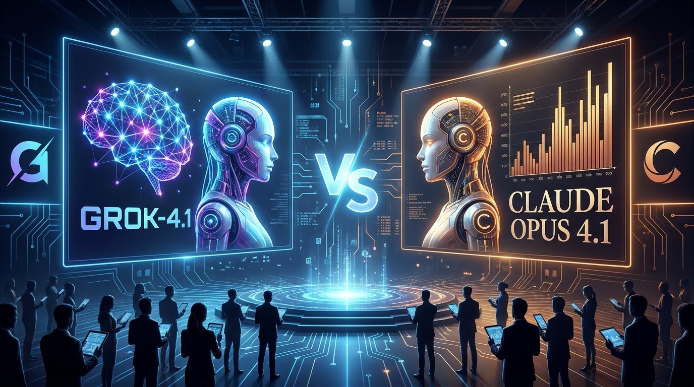Grok-4.1 VS Claude Opus 4.1