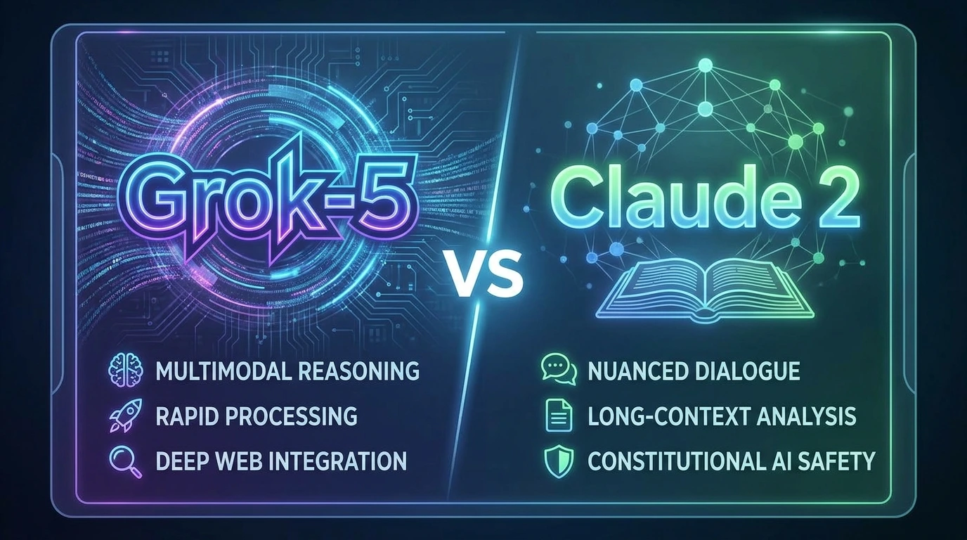 Grok-5 VS Claude 2 features