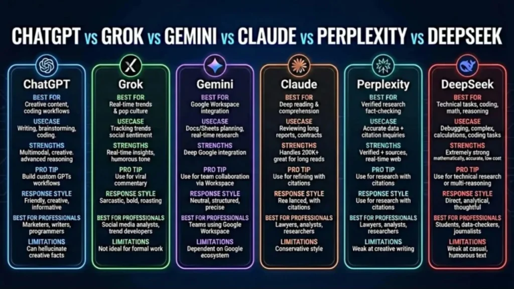 Grok better than chatgpt VS Claude 2 Features