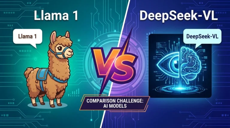 Llama 1 VS DeepSeek-VL