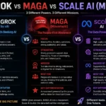 grok vs maga VS scale ai meta