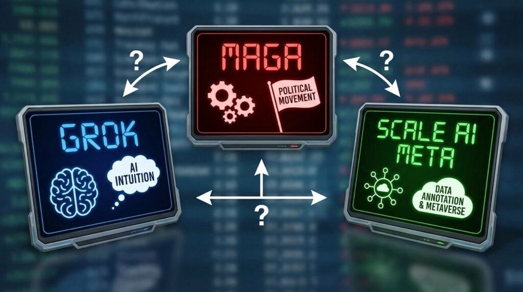 grok vs maga VS  scale ai meta