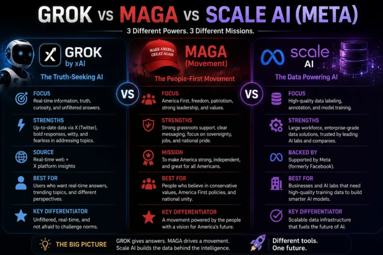 grok vs maga VS scale ai meta