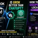 is grok better than chatgpt VS how to run deepseek locally