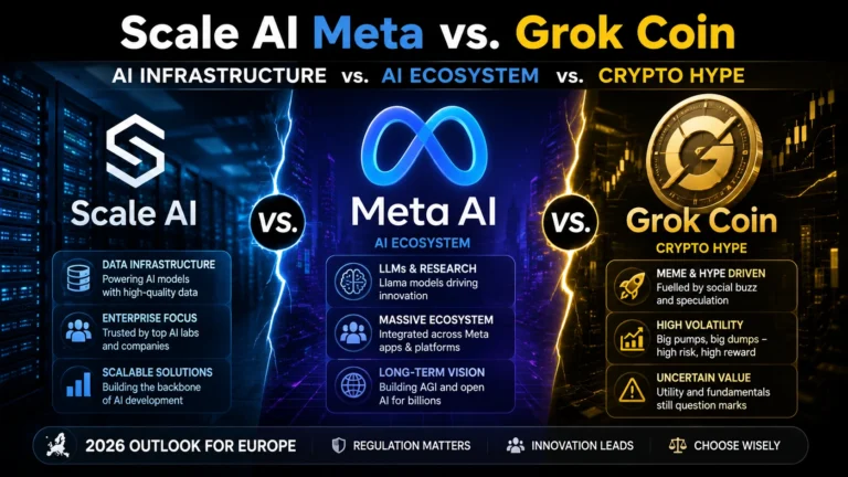 scale ai meta VS grok coin