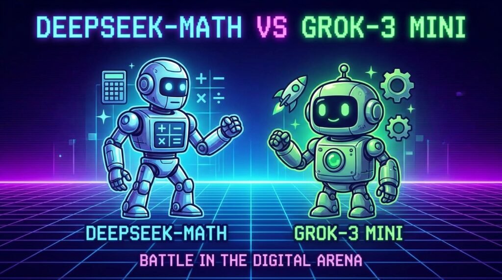 DeepSeek‑Math VS Grok-3 Mini