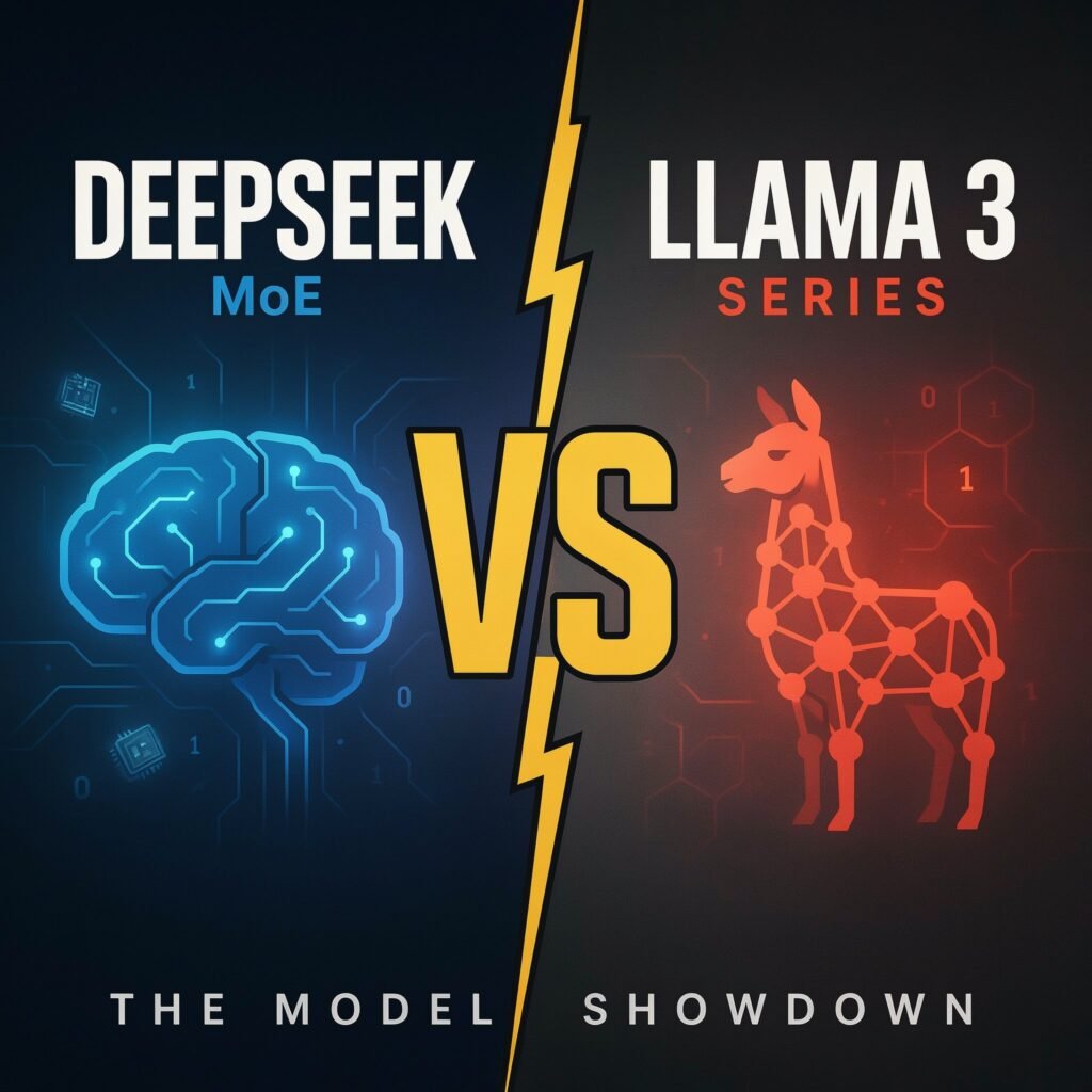 DeepSeek‑MoE VS Llama 3 Series..