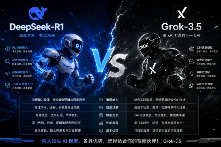 DeepSeek‑R1 VS Grok-3.5