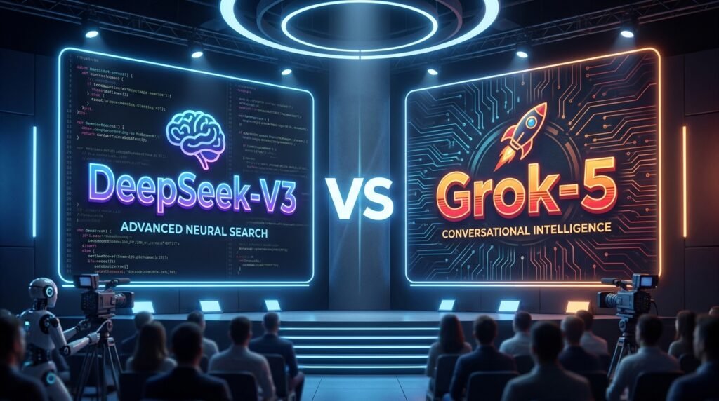 DeepSeek‑V3 VS Grok-5 .