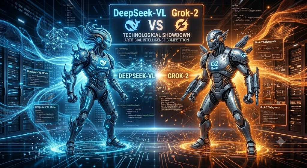 DeepSeek‑VL VS Grok-2