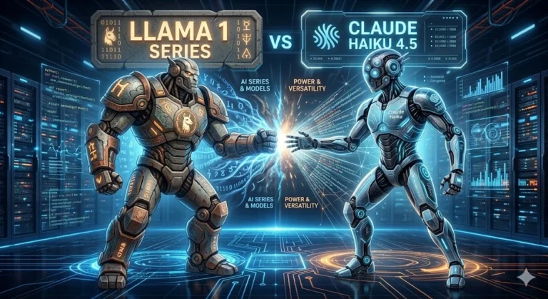 Llama 1 Series VS Claude Haiku 4.5