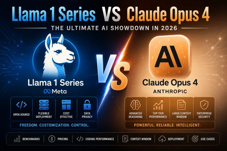 Llama 1 Series VS Claude Opus 4