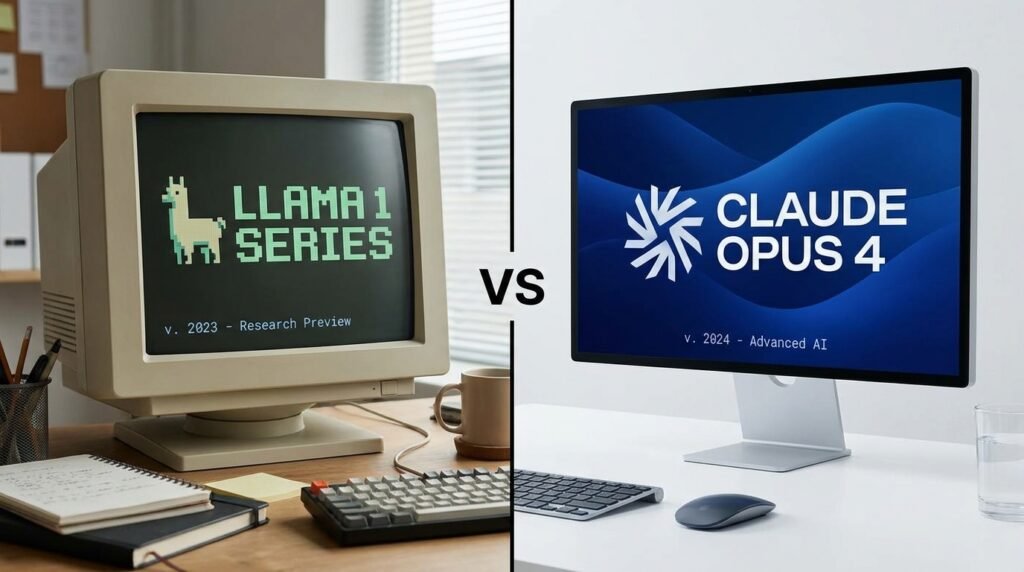 Llama 1 Series VS Claude Opus 4