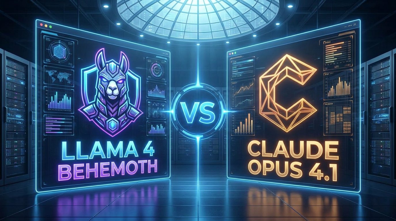 Llama 4 Behemoth VS Claude Opus 4.1