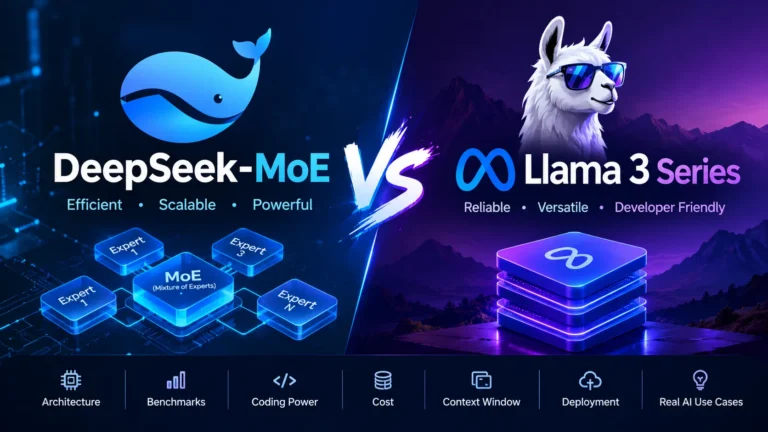 DeepSeek‑MoE VS Llama 3 Series