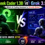 DeepSeek Coder 1.3B vs Grok 3.5