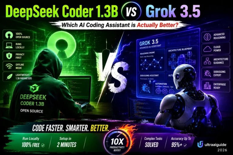 DeepSeek Coder 1.3B vs Grok 3.5