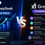 DeepSeek Stock Price VS grok student