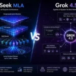 deepseek vibe coding VS grok coin