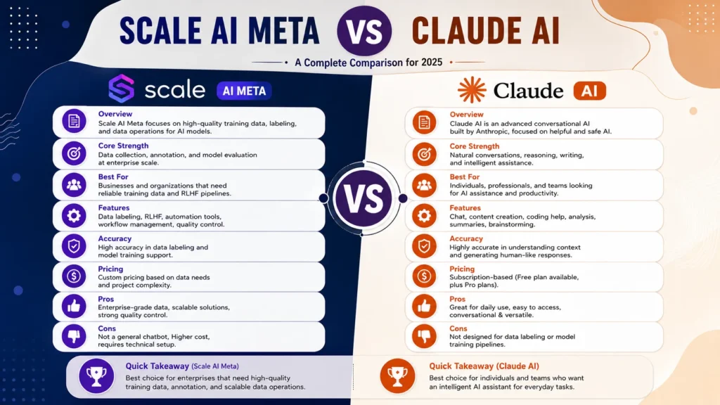 scale ai meta VS is claude ai down center (1)