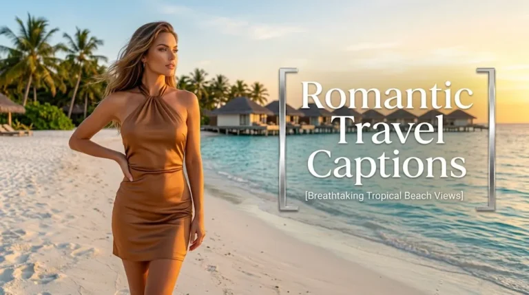 Romantic Travel Captions