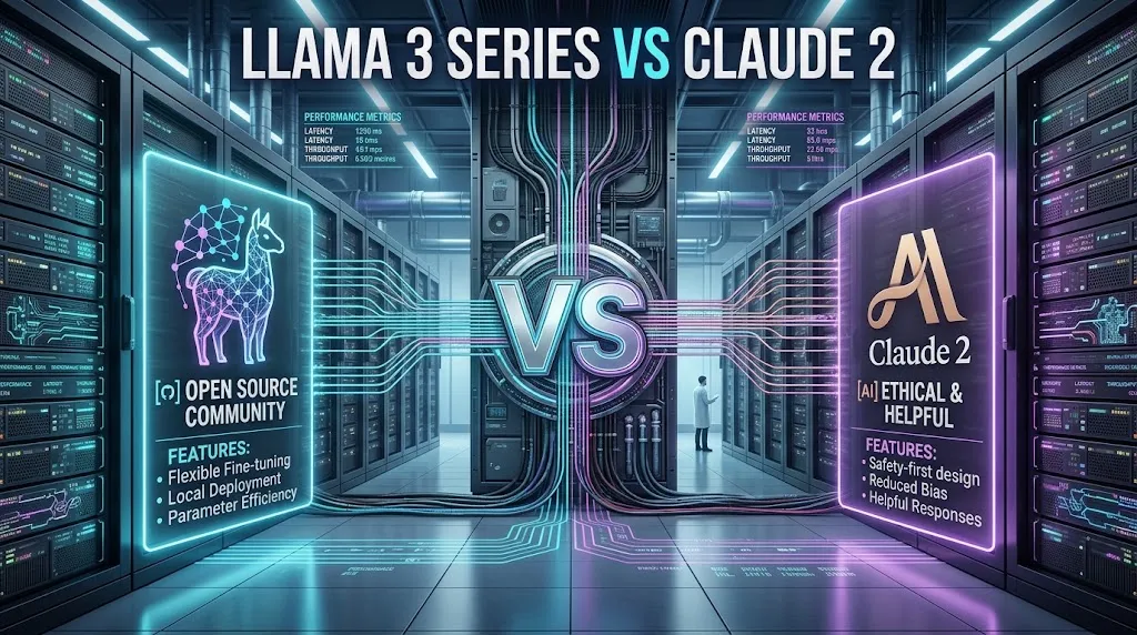 Llama 3 Series VS Claude 2 features center (2)