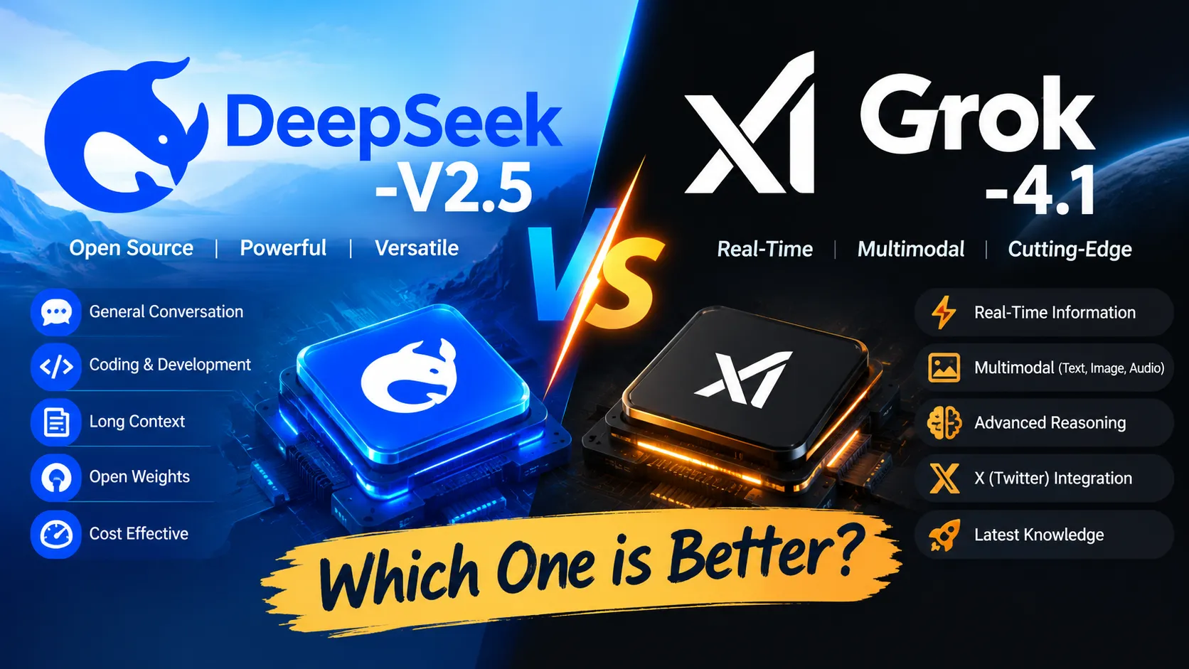 DeepSeek‑V2.5 Vs Grok-4.1