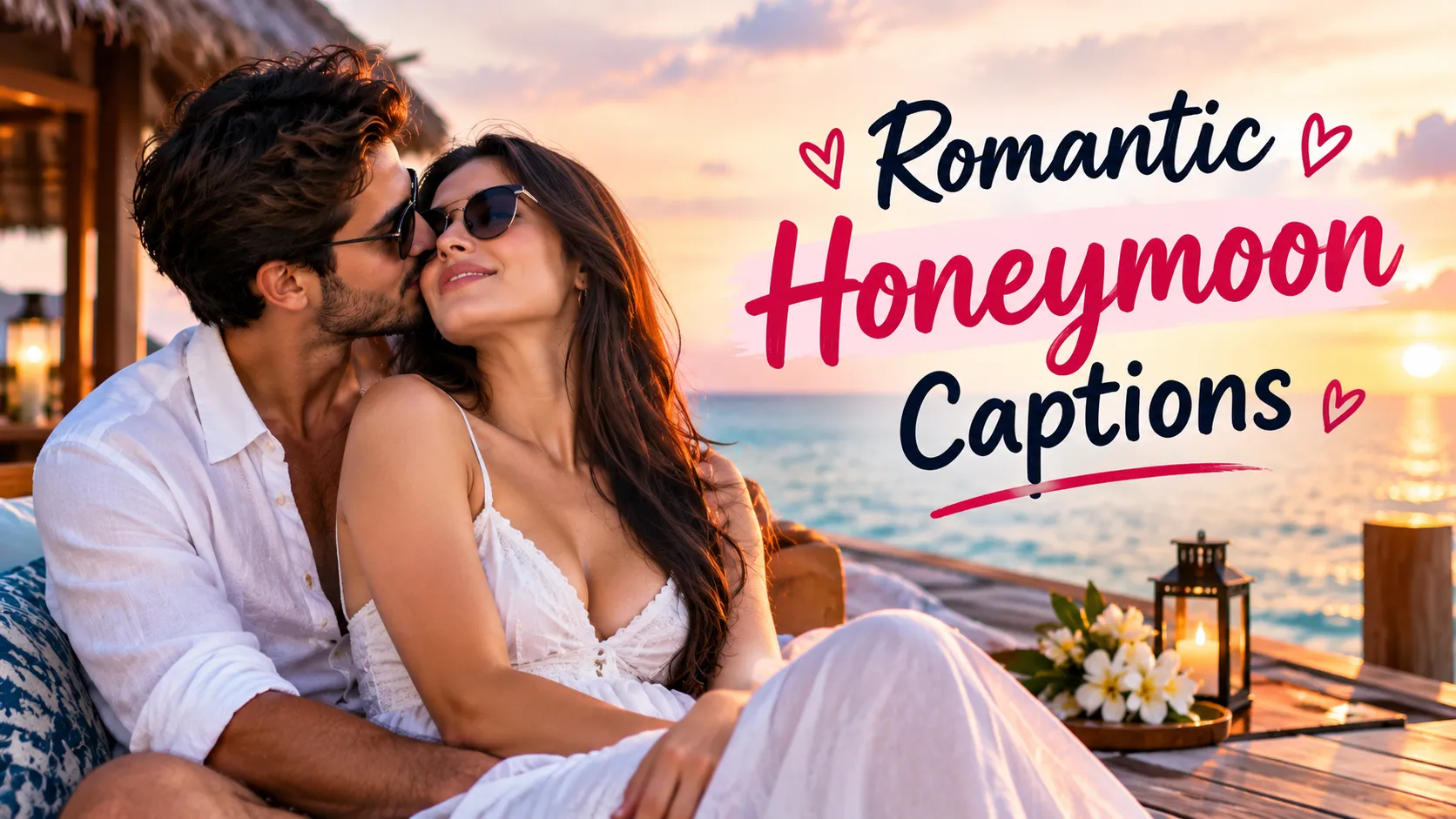Romantic Honeymoon Captions