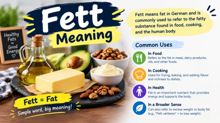 Fett meaning