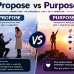 Propose vs Purpose