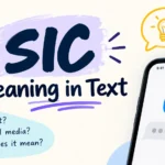 SIC Meaning in Text
