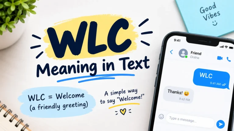 WLC Meaning in Text