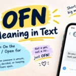 OFN Meaning in Text