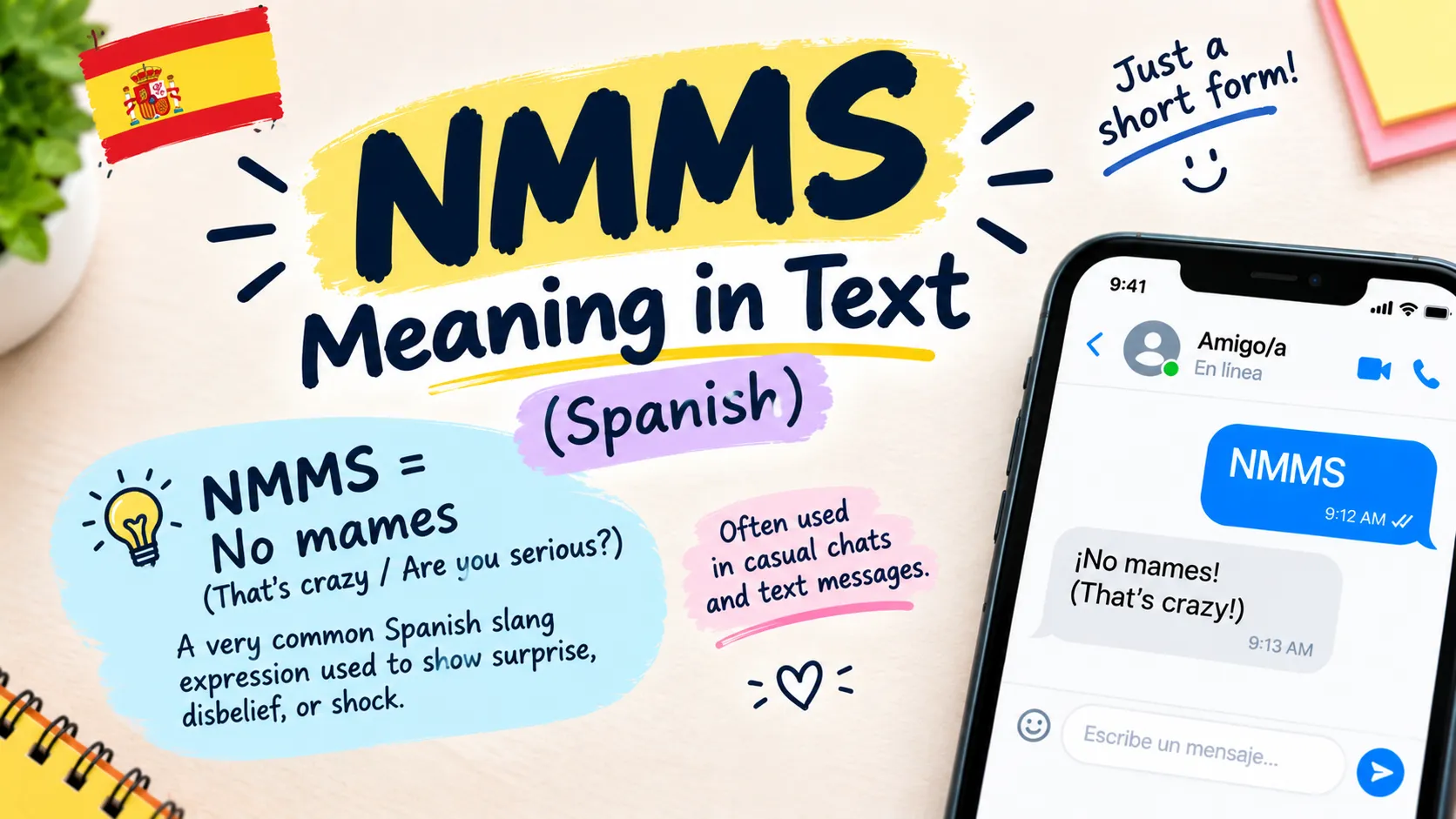 NMMS Meaning in Text